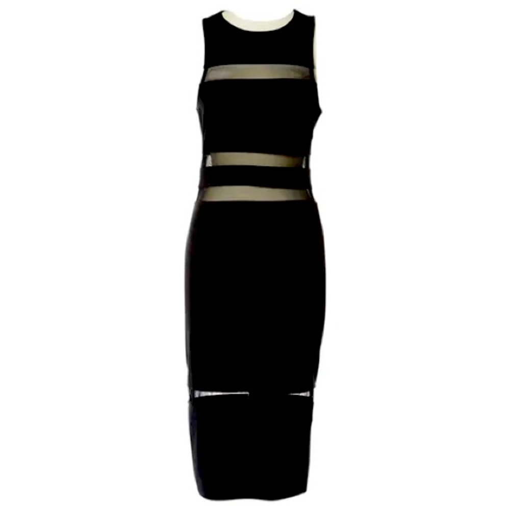 T by Alexander Wang Black Cocktail Dress